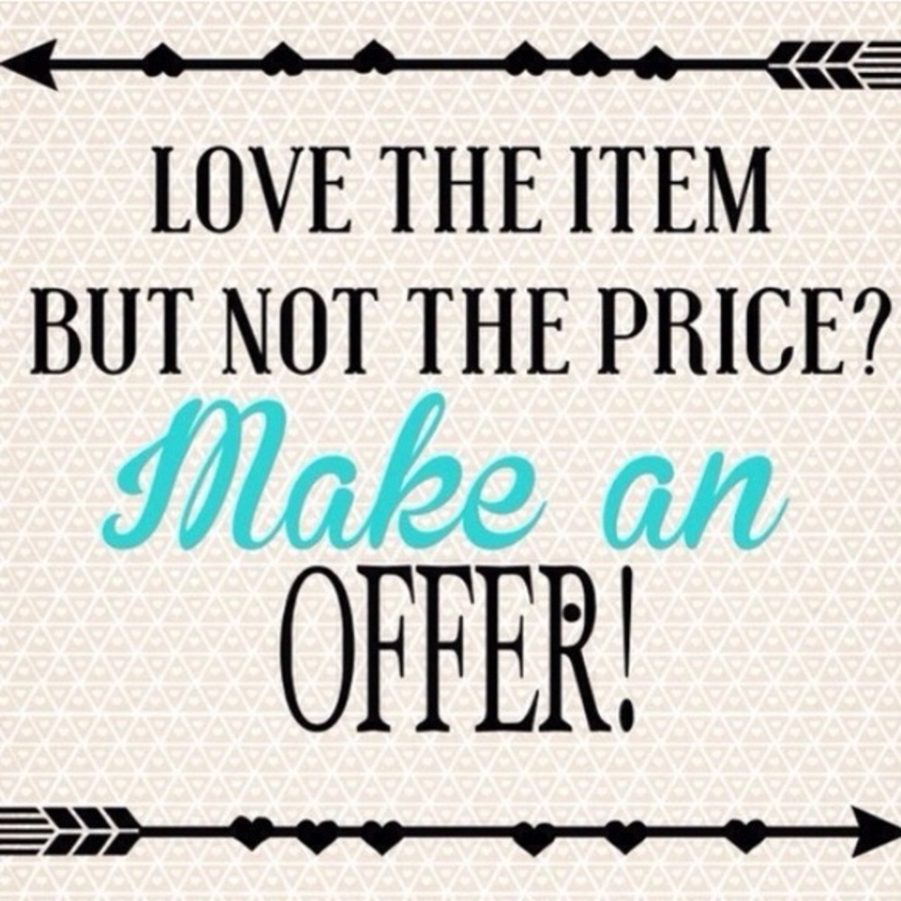 Accepting most offers!!